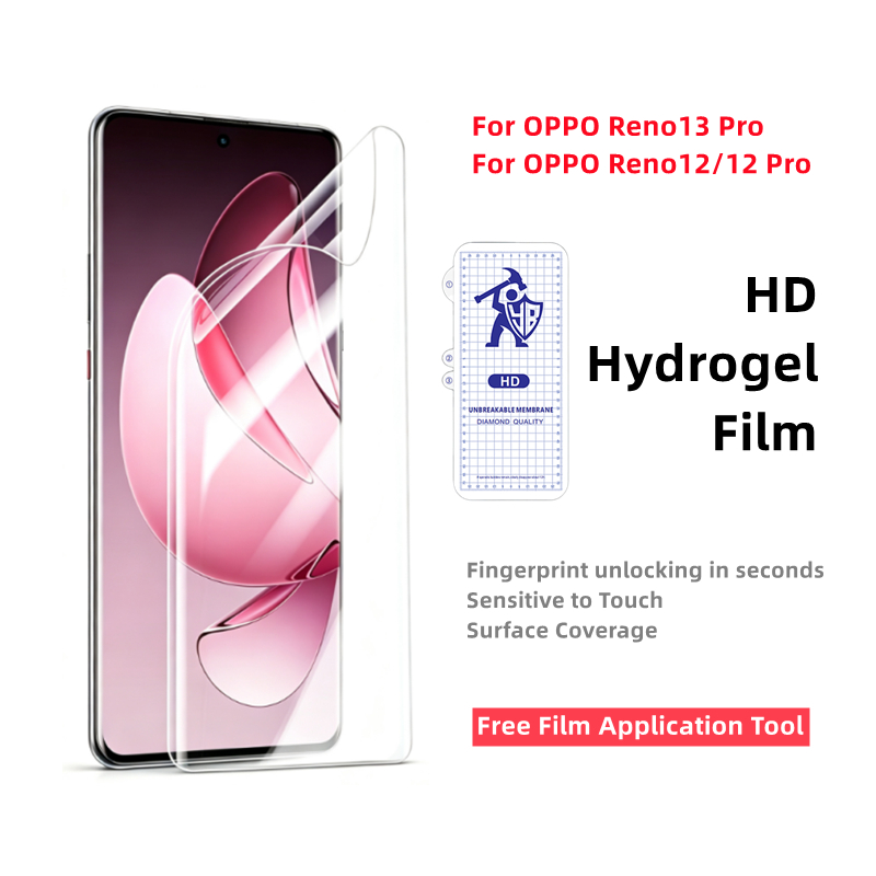 Oppo Reno 12 - 2/3/4pcs HD Hydrogel Film For OPPO