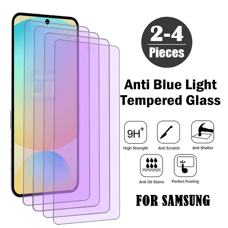 Anti Blue Light Film - 2-4Piece Anti Blue Light Tempered Glass