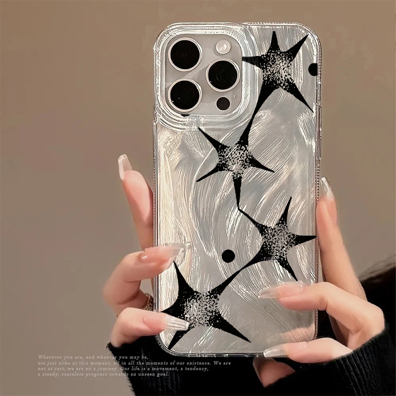 Apple Iphone 15 Pro Max - Shining Star Trendy Pattern Phone Case