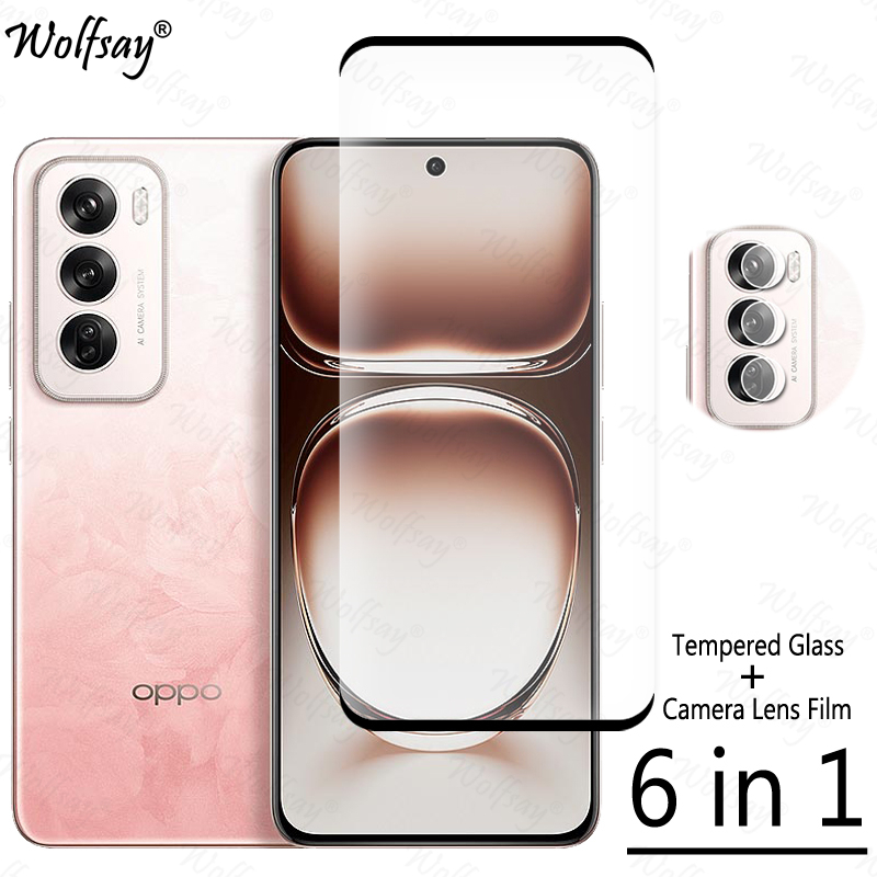 Oppo Reno 12 - Full Cover Tempered Glass For Oppo