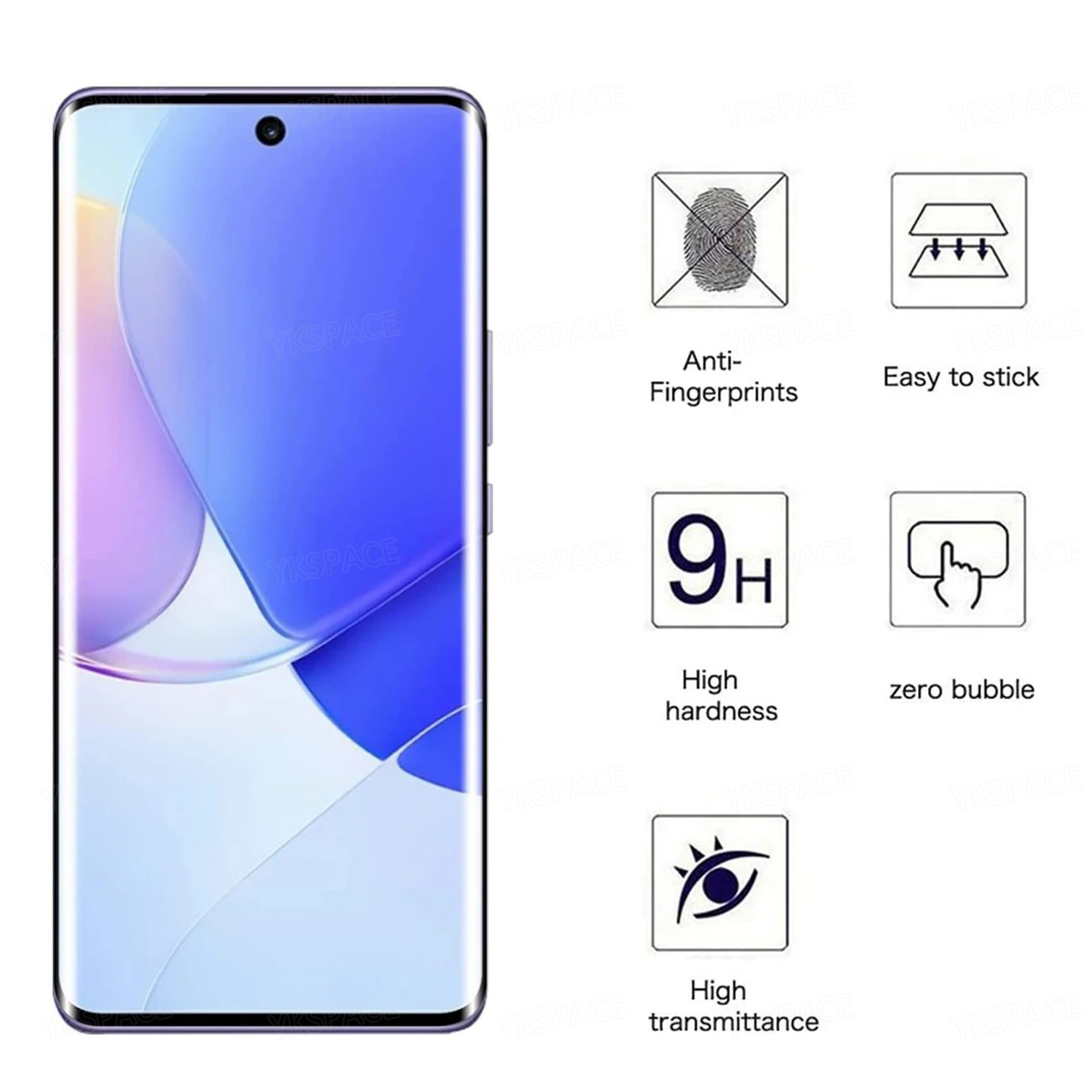 2Pcs 3D Curved Edge 9H HD Clea - Oppo Find X8 评论和价格