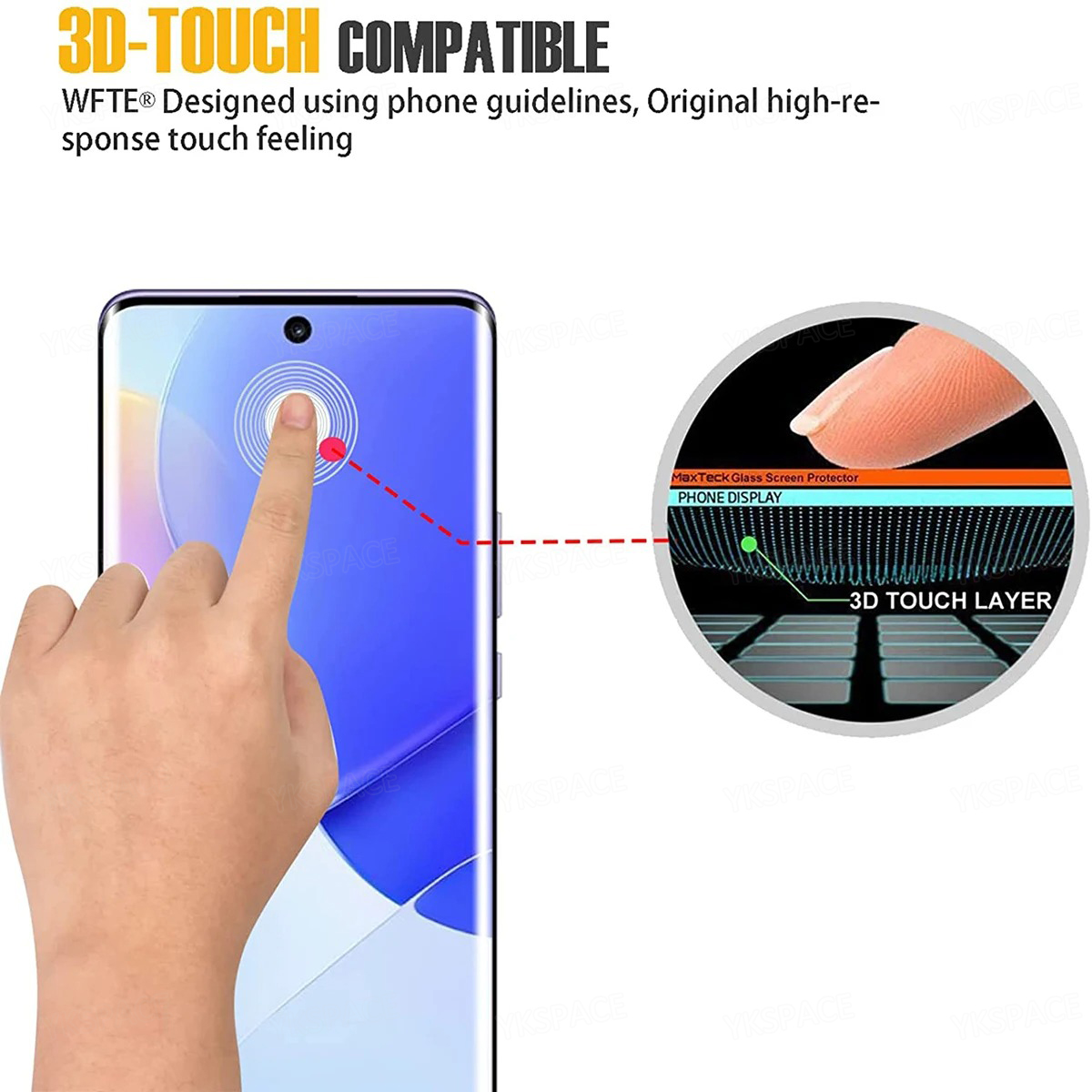 2Pcs 3D Curved Edge 9H HD Clea - Oppo Find X8 评论和价格