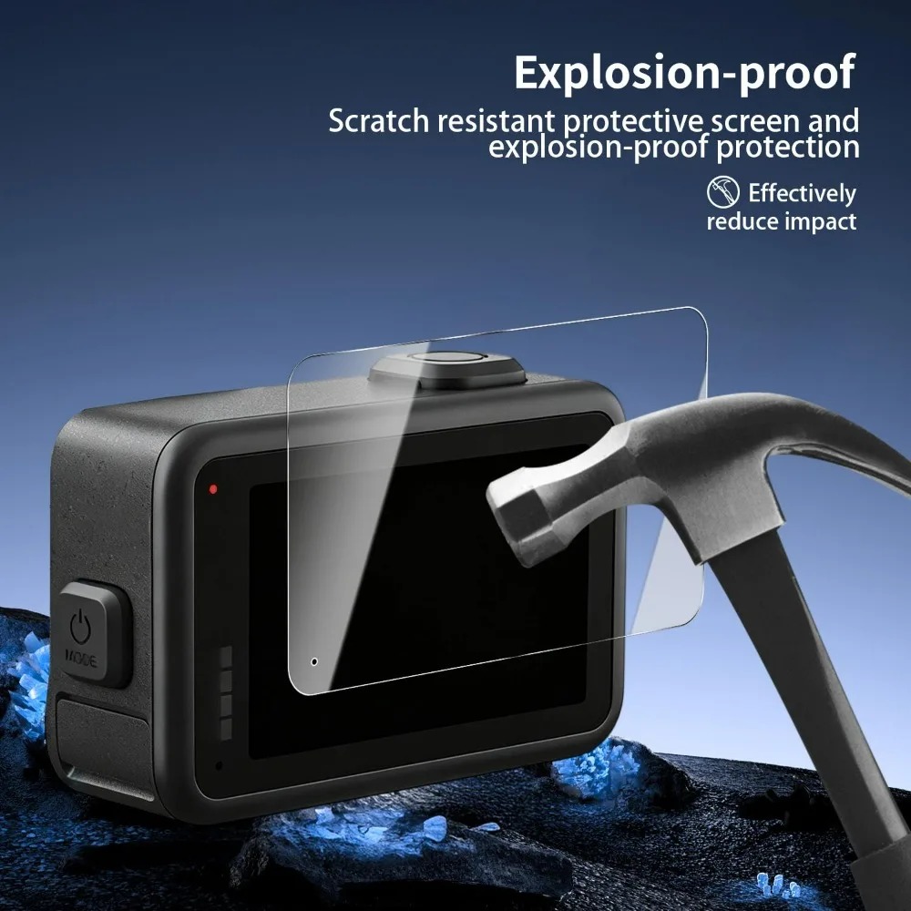 9H Tempered Glass for GOPRO MI - Screen Alignment Tool 评论和价格