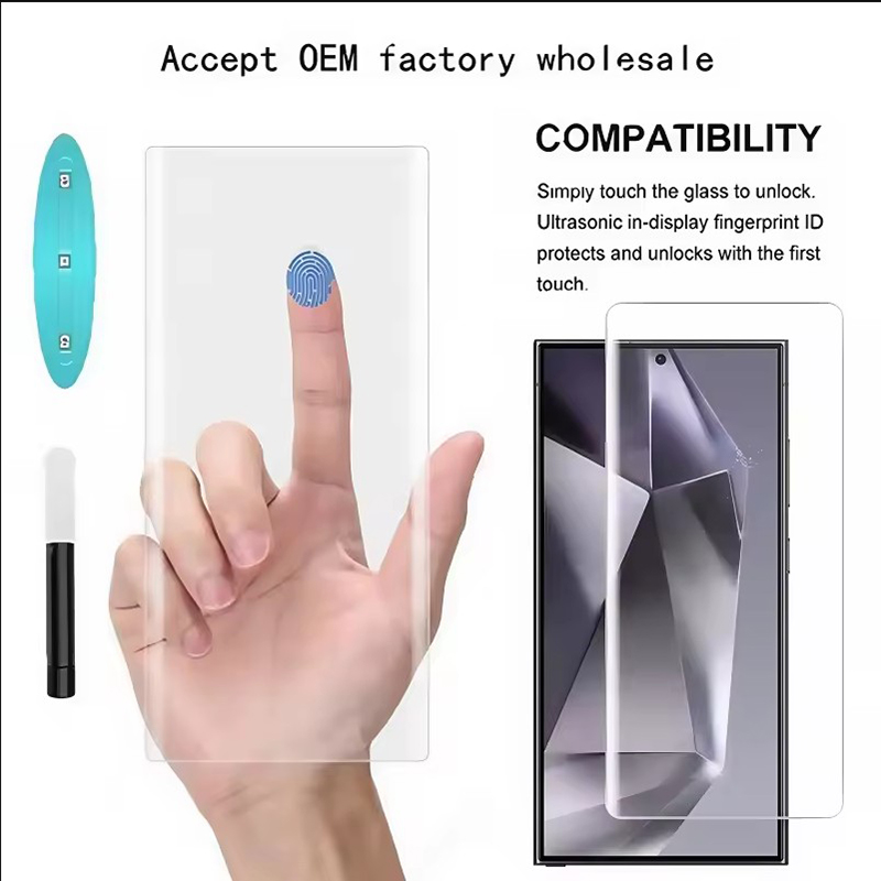 UV Liquid Glue Tempered Glass  - Oppo Reno 12 评论和价格