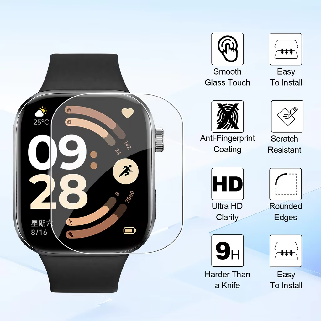 1-5Pcs Soft Film for Xiaomi Re - Smartwatch Screen Film 评论和价格