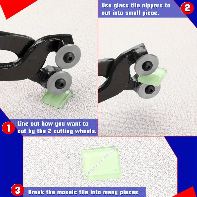 1pc Portable Glass Tile Nipper - Screen Protector Cutter 评论和价格