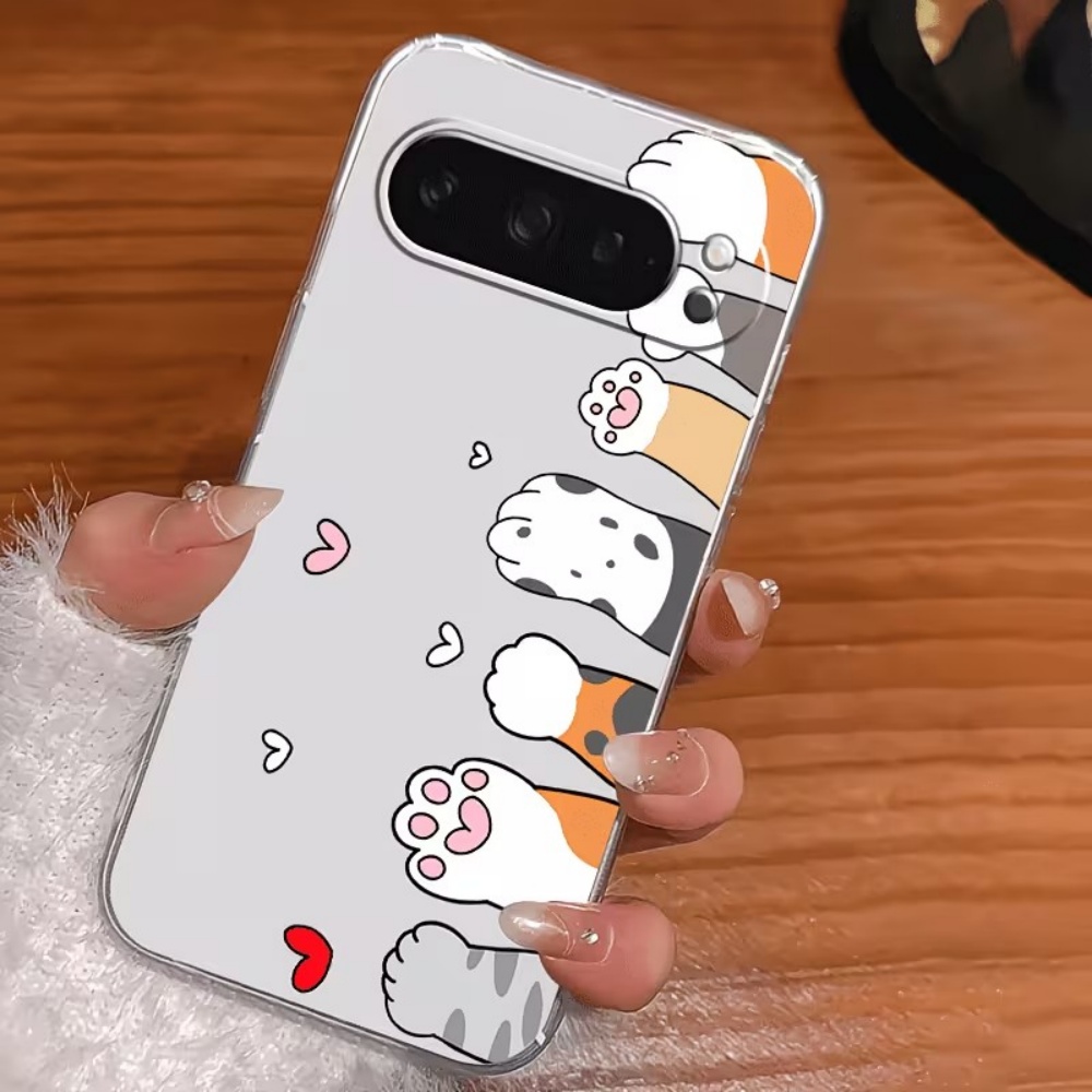 Cartoon Cat Paw Print Crystal  - Google Pixel 9 评论和价格