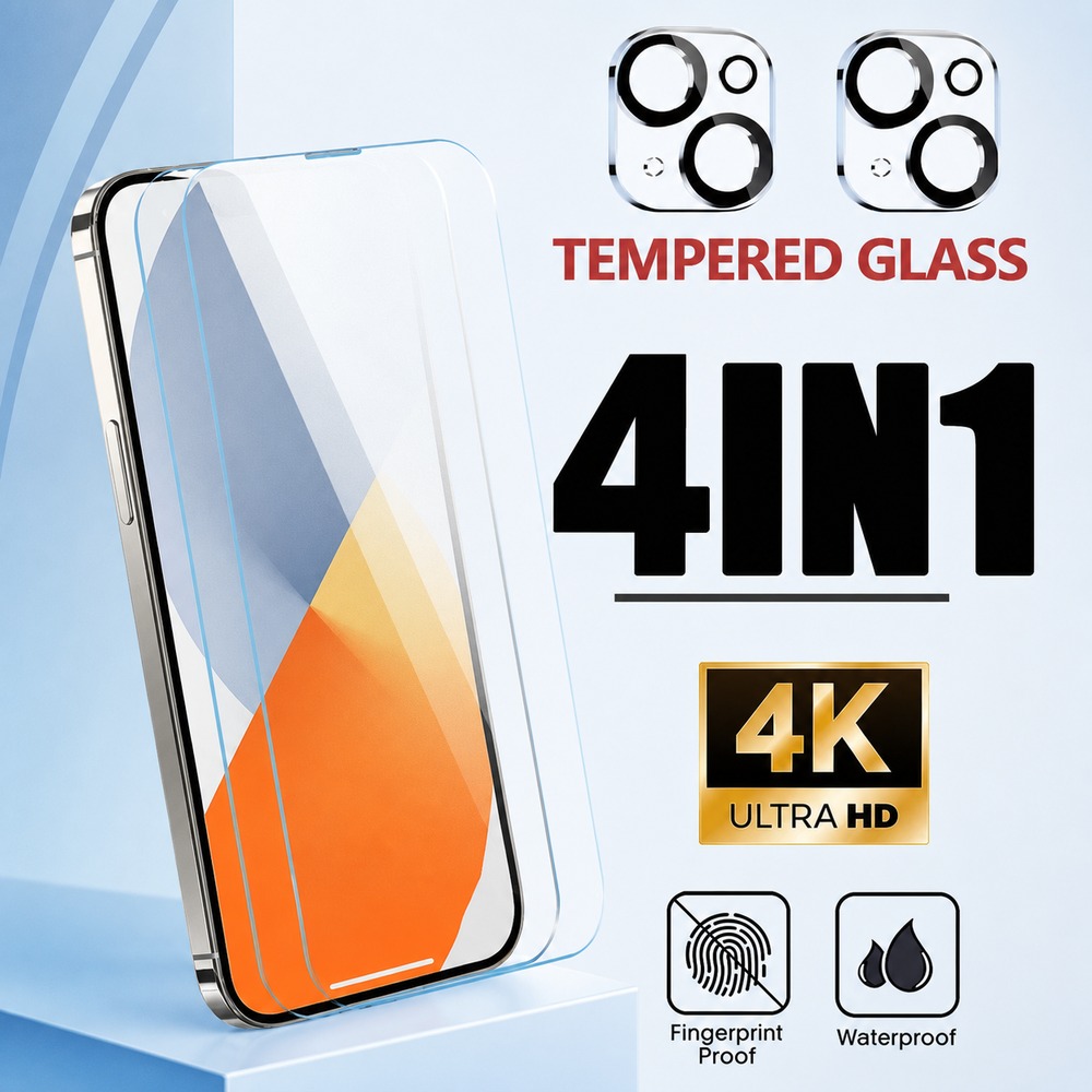 2+2PCS Tempered Glass For Real - Realme Gt 6 评论和价格