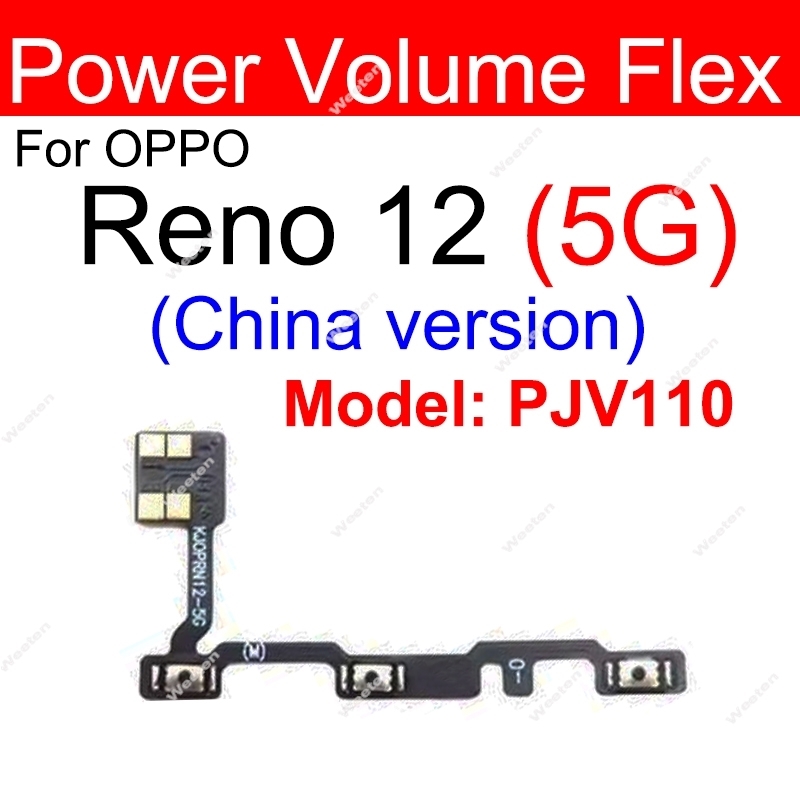 Power Volume Flex For OPPO Ren - Oppo Reno 12 评论和价格