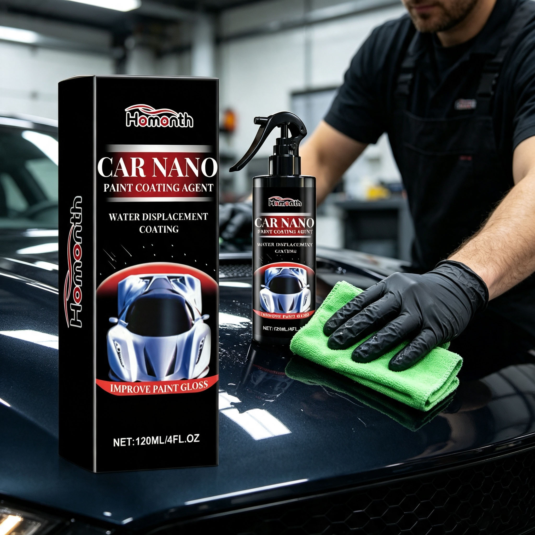 Homonth Car Nano Coating Spray - Nano Liquid Coating 评论和价格