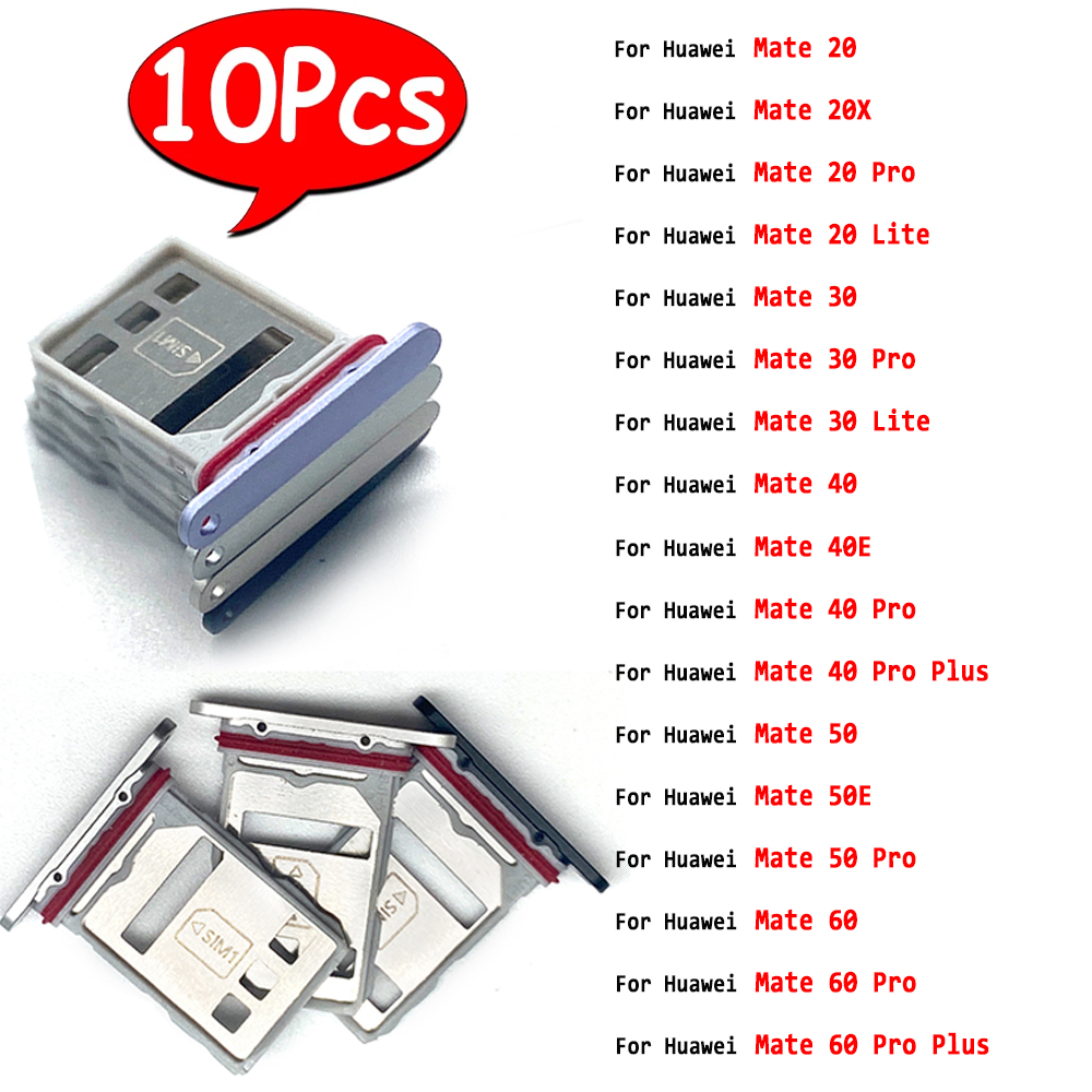 10Pcs，SIM Card Holder Tray Slo - Huawei Mate 60 评论和价格