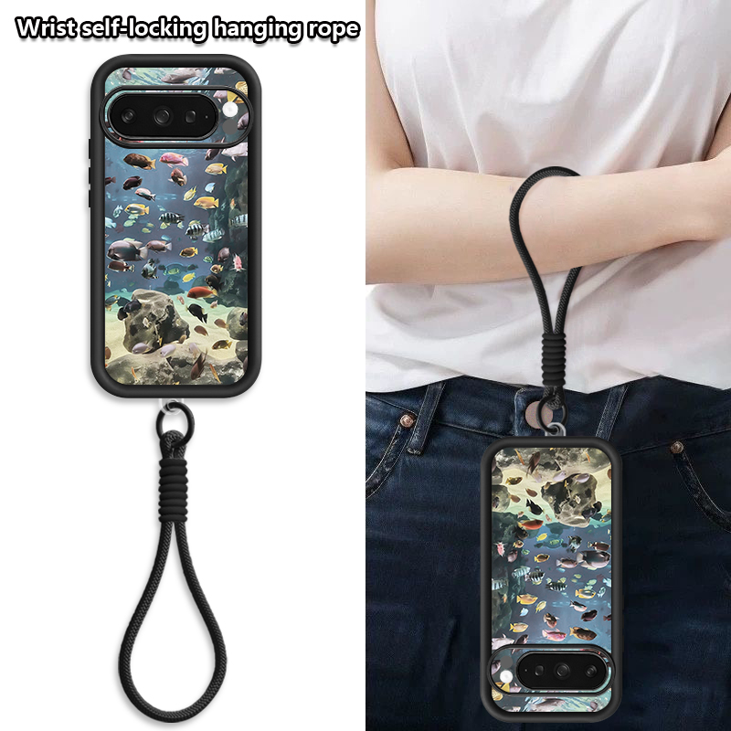 Sea Turtle Print Wrist Strap L - Google Pixel 9 评论和价格