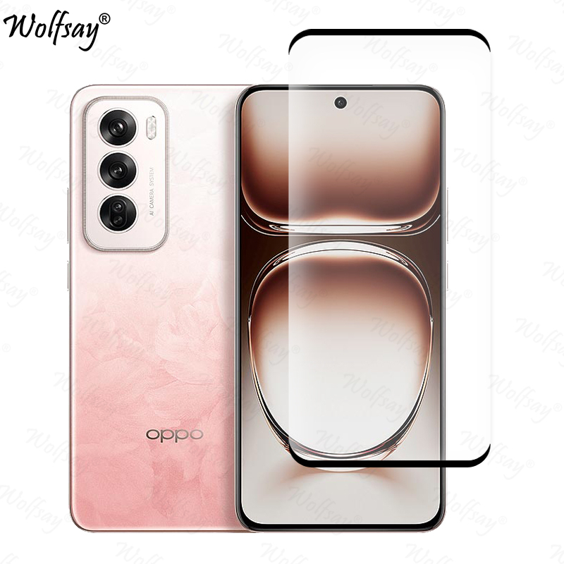 Full Cover Tempered Glass For  - Oppo Reno 12 评论和价格