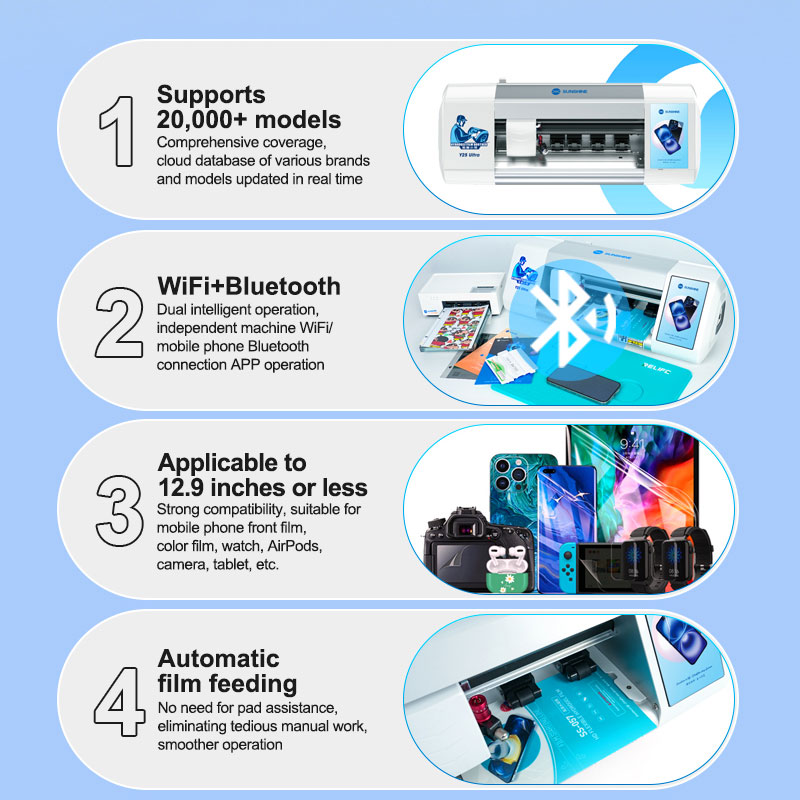 SUNSHINE Y25 Ultra Unlimited T - Screen Protector Cutter 评论和价格